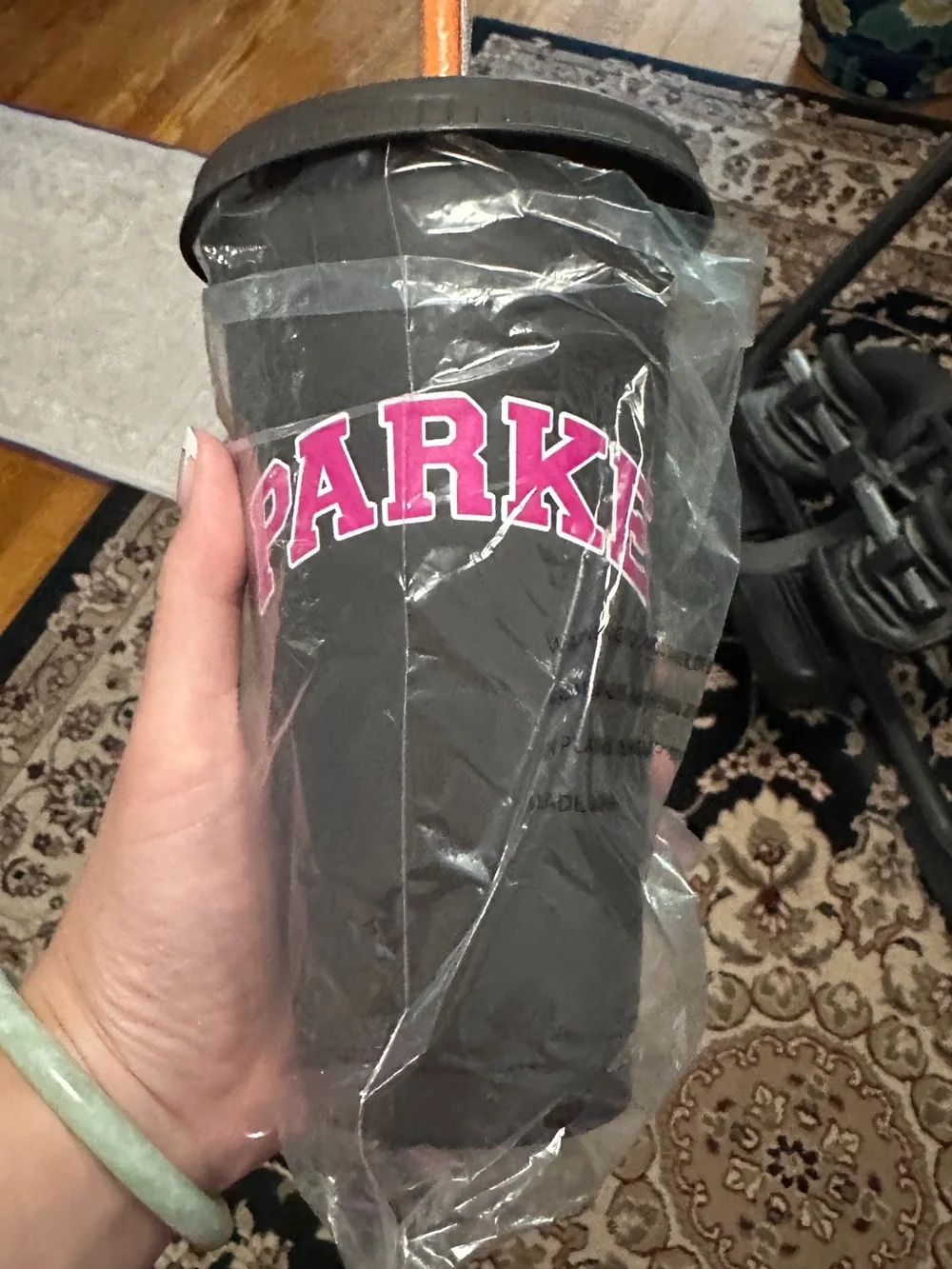 PARKE x DD Collab Tumbler with Pink Logo - Home Party Supplies